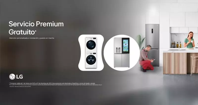 Recibe instalación y atención personalizada con el exclusivo Servicio Premium y Servicio Premium Platinum de LG gratuito