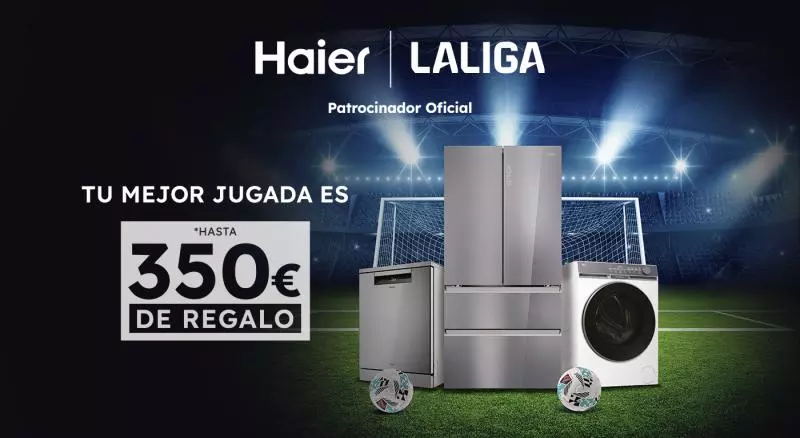 Hasta 350 € de regalo por la compra de electrodomésticos Haier