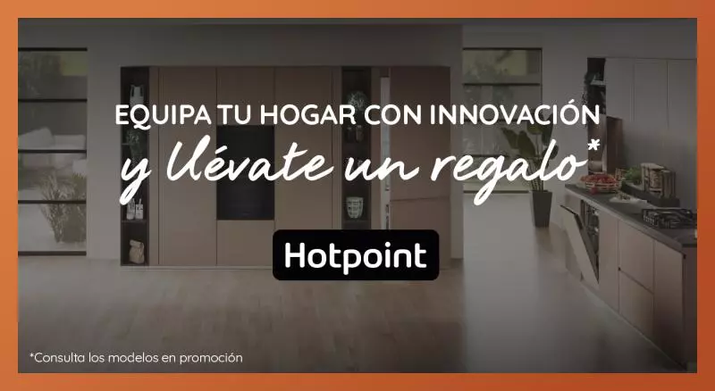 Consigue hasta 30€ de regalo con tu electrodoméstico Hotpoint
