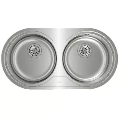 Fregadero TEKA DR-80 2C INOX