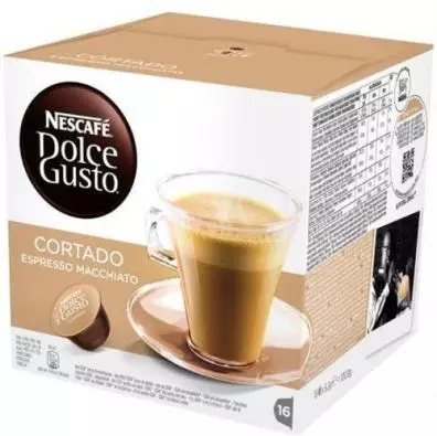 Pack 3 Cajas Dolce Gusto Cortado 16 Capsulas