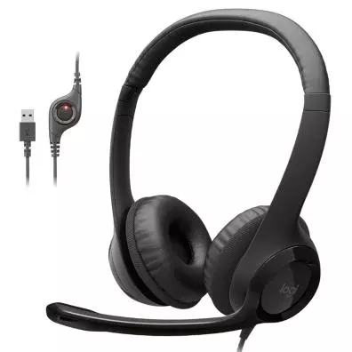 Auriculares Logitech H390 NEGRO
