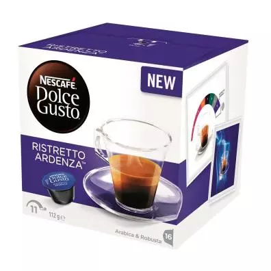 Cápsulas café Dolce Gusto RISTRETTO ARDENZA