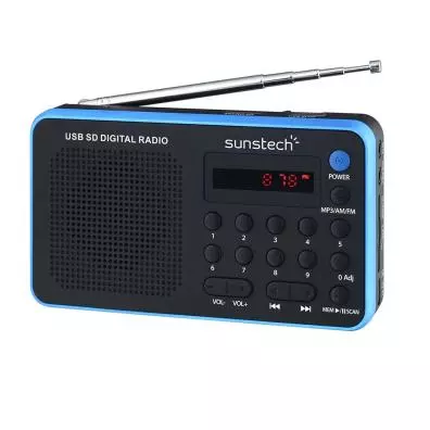 Radio Transistor Sunstech RPDS32 Azul