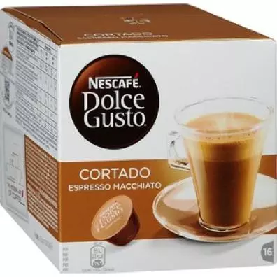 Cápsulas Dolce Gusto CORTADO EXPRESSO MACCHIATO 16 unidades
