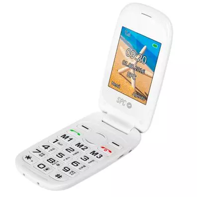 Teléfono libre SPC 2304B Blanco