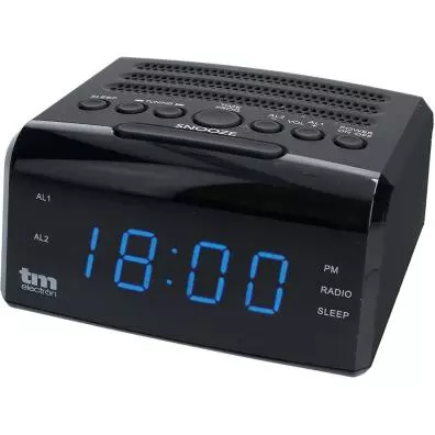 Radio reloj despertador TM Electron TMRAR010