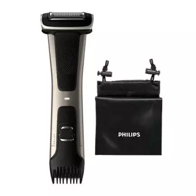 Afeitadora corporal serie 7000 Philips BG7025/15 uso en seco y húmedo