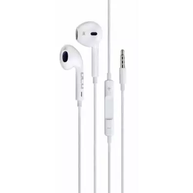 Auriculares alámbricos DCU STEREO 34151000 BLANCO