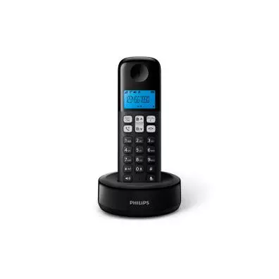 Teléfono inalámbrico Philips D1611B/34 Negro