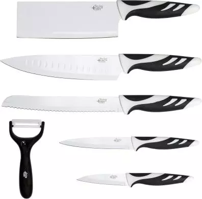 Set 6 cuchillos Cecotec SWISS BLANCO