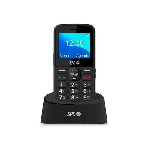 Spc Senior Fortune 2 para mayores teclas grandes sos y de usar libre 56 cm 22“ radio fm bluetooth 2– timbre notificaciones inteligentes volumen extraalto configuración remota base carga telefono movil