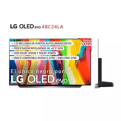 Televisor LG OLED48C24LA