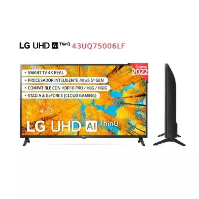 Televisor LG 43UQ75006LF