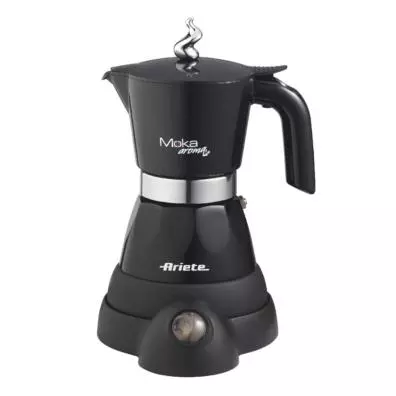 Cafetera italiana Ariete MOKA AROMA ELECTRIK BLACK