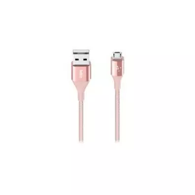 Cable Belkin DURATEK USB A - MICRO-USB B ROSA