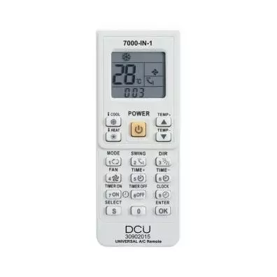 Mando a distancia para aire acondicionado DCU Tecnologic 7000 EN 1 30902015