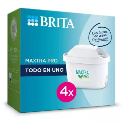 Pack 4 filtros Brita 1050811 MAXTRA PRO MXPRO ALL-IN-1-4 MESES