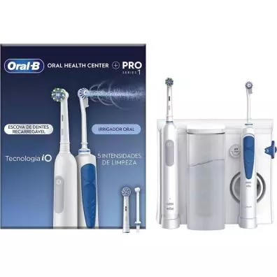 Irrigador dental + Cepillo dental eléctrico  Oral-B Dental CENTRE PRO 1 + OXYJET