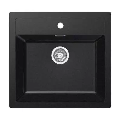 Fregadero Mepamsa CUBO 56.53 NEGRO