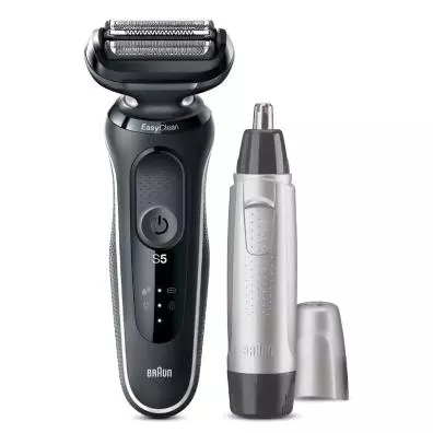 Pack afeitadora facial Braun 51W100 SERIE 5 +EN10 RECARGABLE 1 CABEZAL