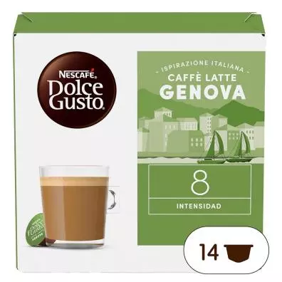 Cápsulas de café Nestle DOLCE GUSTO LATTE GENOVA