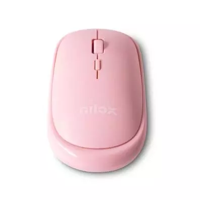 Ratón Nilox NXMOWICLRPK01 ROSA