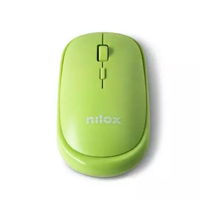 Ratón Nilox NXMOWICLRGR01 VERDE