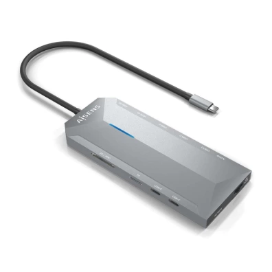 Adaptador Aisens ASUC-12P005-GR 12 en 1