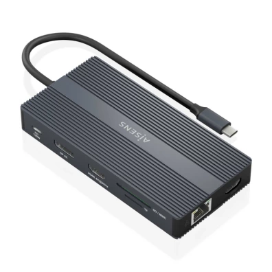 Dock 12 en 1 Aisens ASUC-12P017-GR