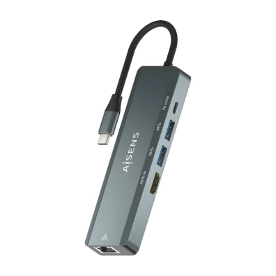 Adaptador Aisens ASUC-5P011-GR 5 en 1