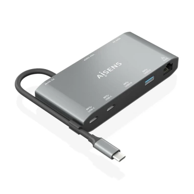 Dock 8 en 1 Aisens ASUC-8P010-GR