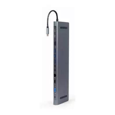 Adaptador multipuerto Gembird A-CM-COMBO9-01