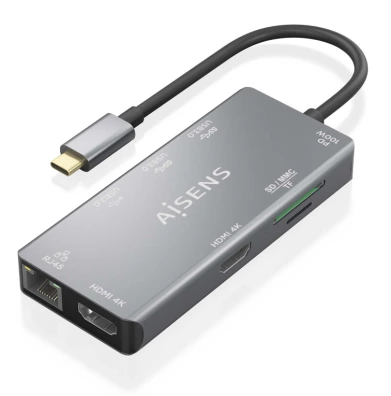 Docking usb Aisens ASUC-9P018-GR