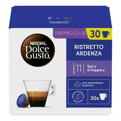 Cápsulas de café Nestlé DOLCE GUSTO RISTRETTO ARDENZA INTENSIDAD 11 3X30CAP