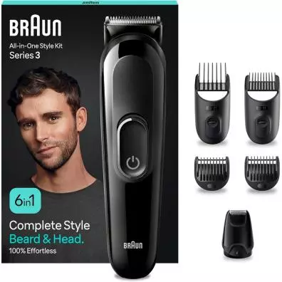 Cortapelos Braun MGK3420 6EN1