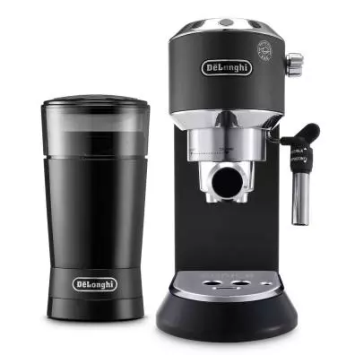 Pack Cafetera expresso Delonghi Dedica EC685BK + Molinillo KG200