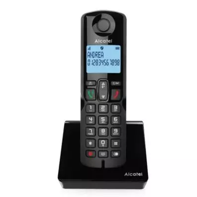 Teléfono inalámbrico Alcatel S280 DUO EWE BLK