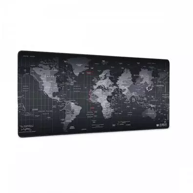 Alfombrilla para ordenador Subblim WORLD XL NEGRA