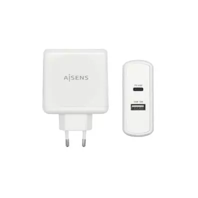 Cargador Aisens ASCH-2PD45A-W