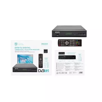 Sintonizador de tv Unico DB1553 DVB-T2 