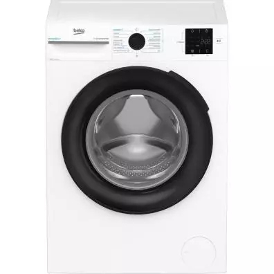 Lavadora de carga frontal Beko BM3WFT31041WB