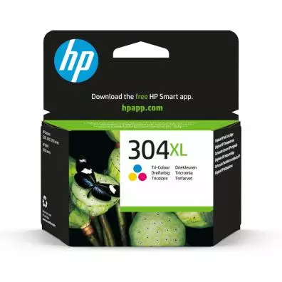 Cartucho de tinta HP 304XL TRI-COLOR N9K07AE
