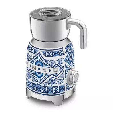 Espumador de leche Smeg MFF01DGBEU BLU MEDITERRANEO