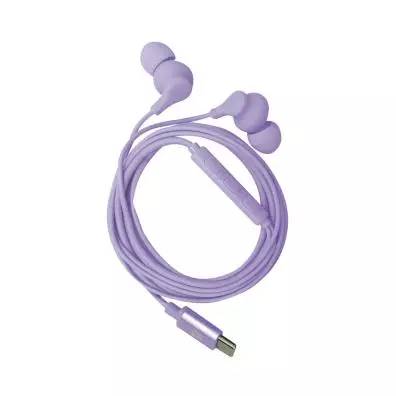 Auriculares Celly UP1600TYPEC MORADO