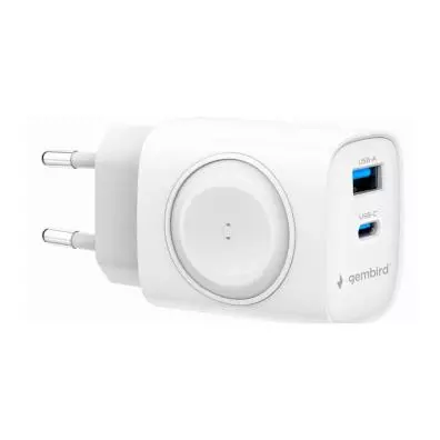 Cargador Gembird TA-UC-PDQCW20-01-W