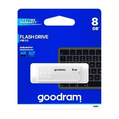 Pendrive Goodram UME2 USB 8GB BLANCO