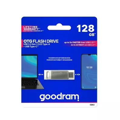 Pendrive Goodram ODA3 SILVER 