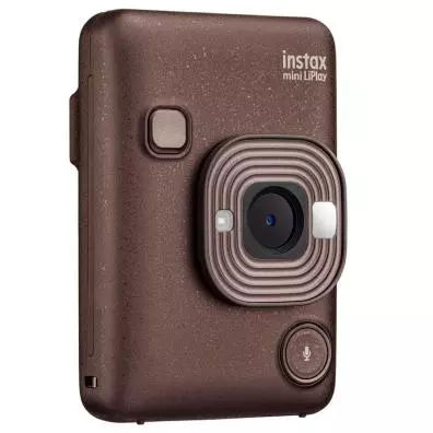 Cámara instantánea Fujifilm INTAX LIPLAY MARRÓN