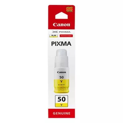Botella de tinta Canon PIXMA GI-50Y 3405C001